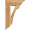 Ekena Millwork Legacy Traditional Rough Sawn Bracket w/ Offset Brace, Western Red Cedar, 8"W x 22"D x 34"H BKT0806X22X34LEC01RWR - alternate 3